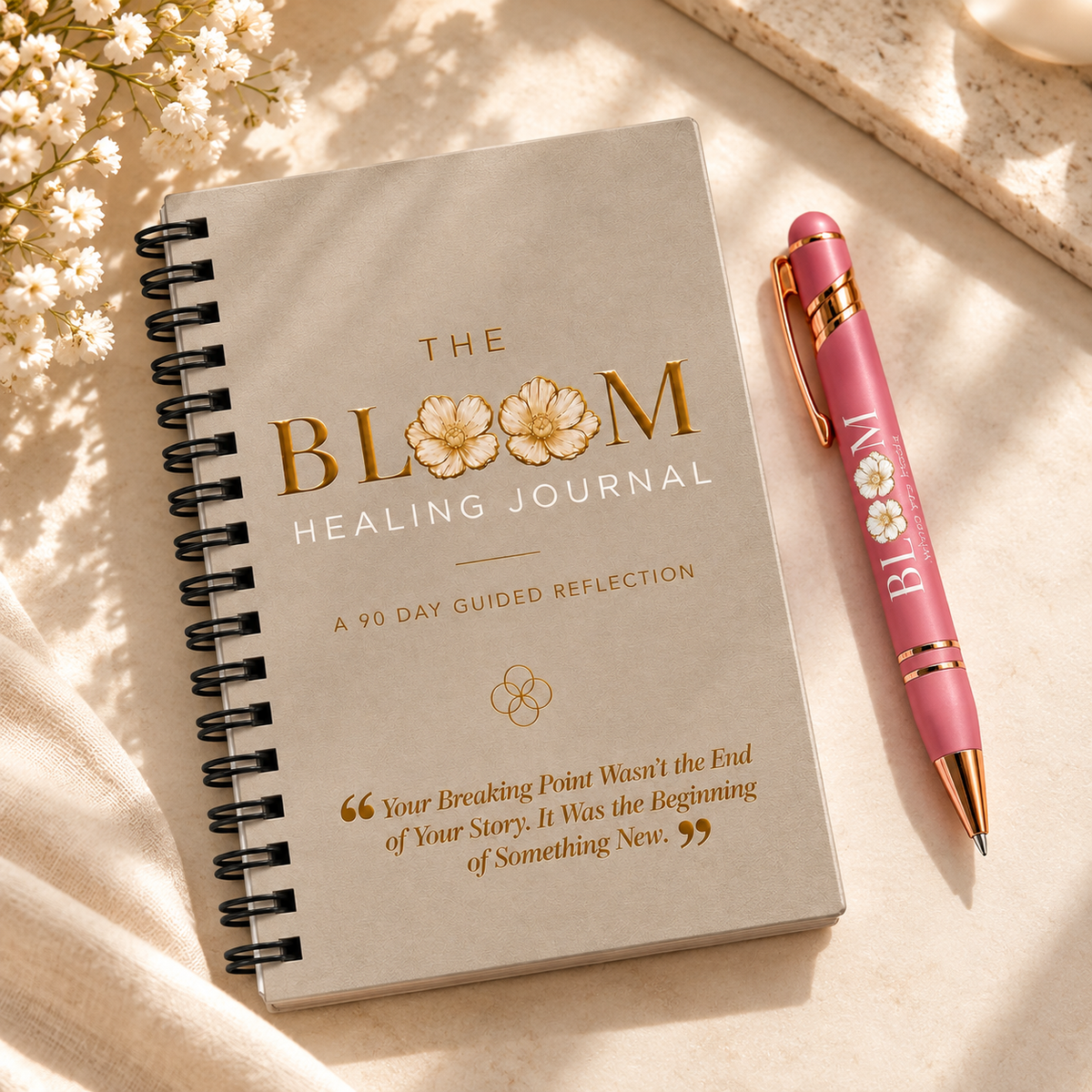 Bloom Journal + Pen